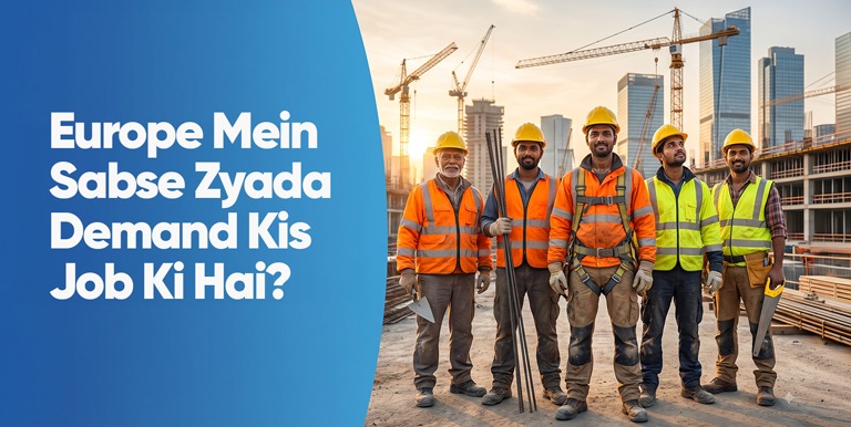 You are currently viewing Europe Mein Sabse Zyada Demand Kis Job Ki Hai? Top Blue collar jobs in Europe