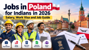 Read more about the article Jobs in Poland for Indians in 2026: Salary, Work Visa and Job Guide