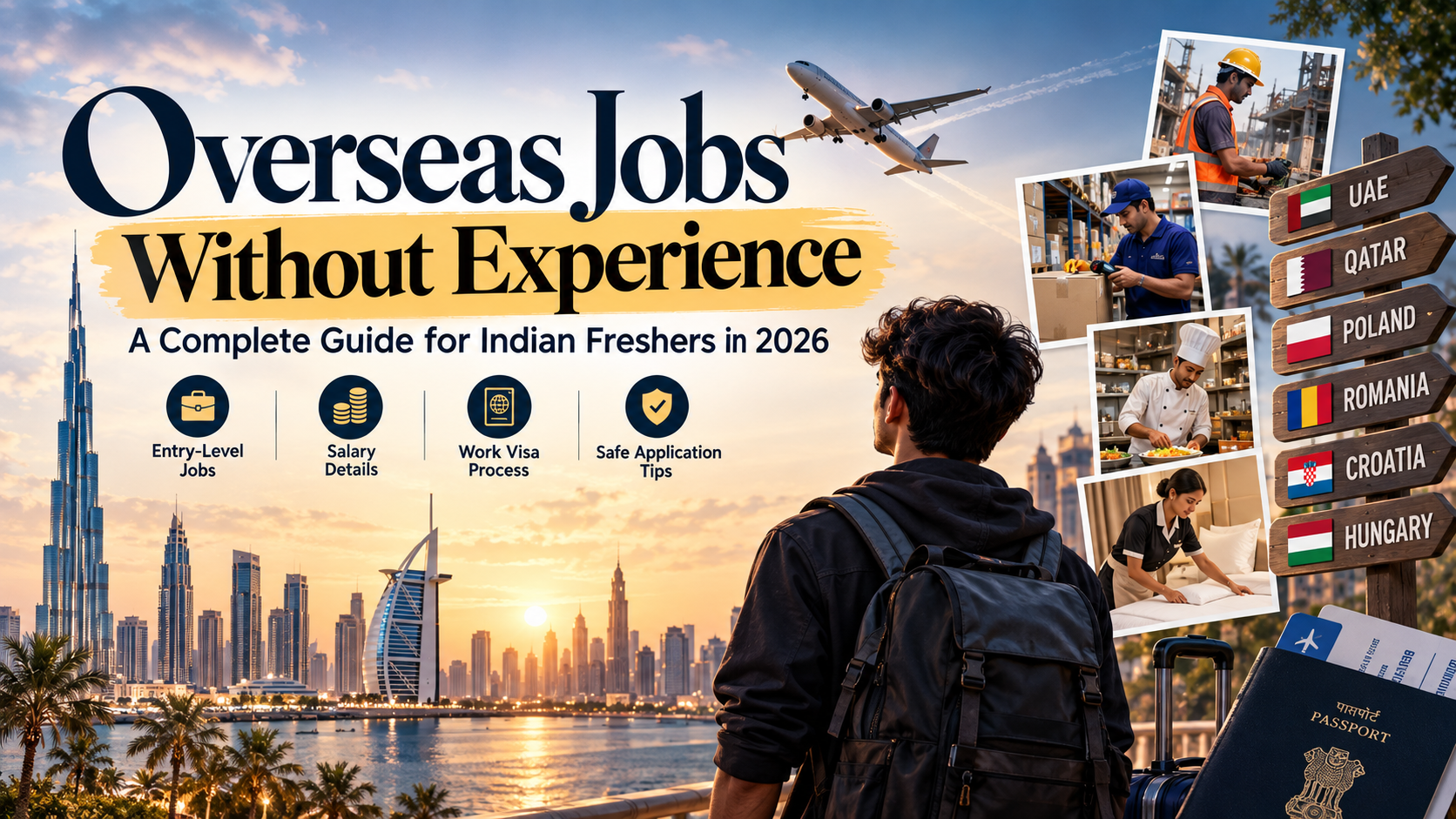 You are currently viewing Overseas Jobs Without Experience: Guide for Indian Freshers in 2026